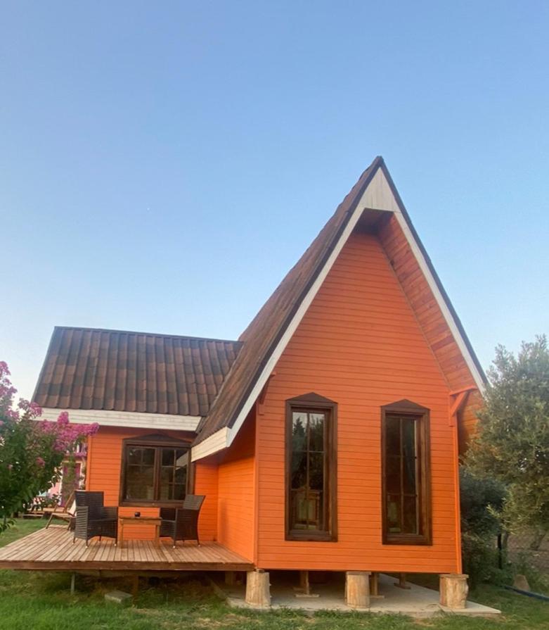 Seyyah Cafe Bungalows Aliaga Extérieur photo